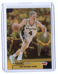 1999-00 Topps Finest Gold Refractor Steve Kerr /100 Spurs - Picture 1 of 1