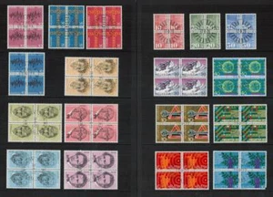 Switzerland Blocks of CTO Stamps. Cat app £31 - Picture 1 of 1