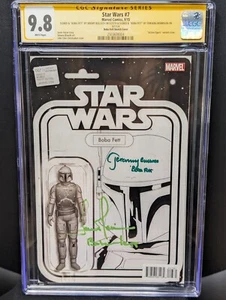 Star Wars #7 CGC 9.8 SS x2 – Jeremy Bulloch + Temuera Morrison – Boba Fett - Picture 1 of 2