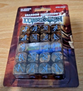 Brandon Sanderson's Mistborn Feruchemy Dice Set (Brand new) - Picture 1 of 1