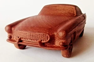 1:16 P1800 Coupé Wood Muscle Car Rare Model Scale Replica Others on Request - Picture 1 of 9