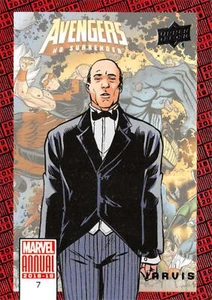 JARVIS / 2018-2019 MARVEL ANNUAL (Upper Deck 2019) BASE Trading Card #7 - Picture 1 of 2