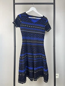 Alexander Mcqueen Blue Knit Dress size S - Picture 1 of 5