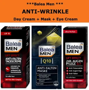 Balea Men :: Against Wrinkle :: DAY Cream + Facepack + EYE Cream :: from GERMANY - Picture 1 of 2
