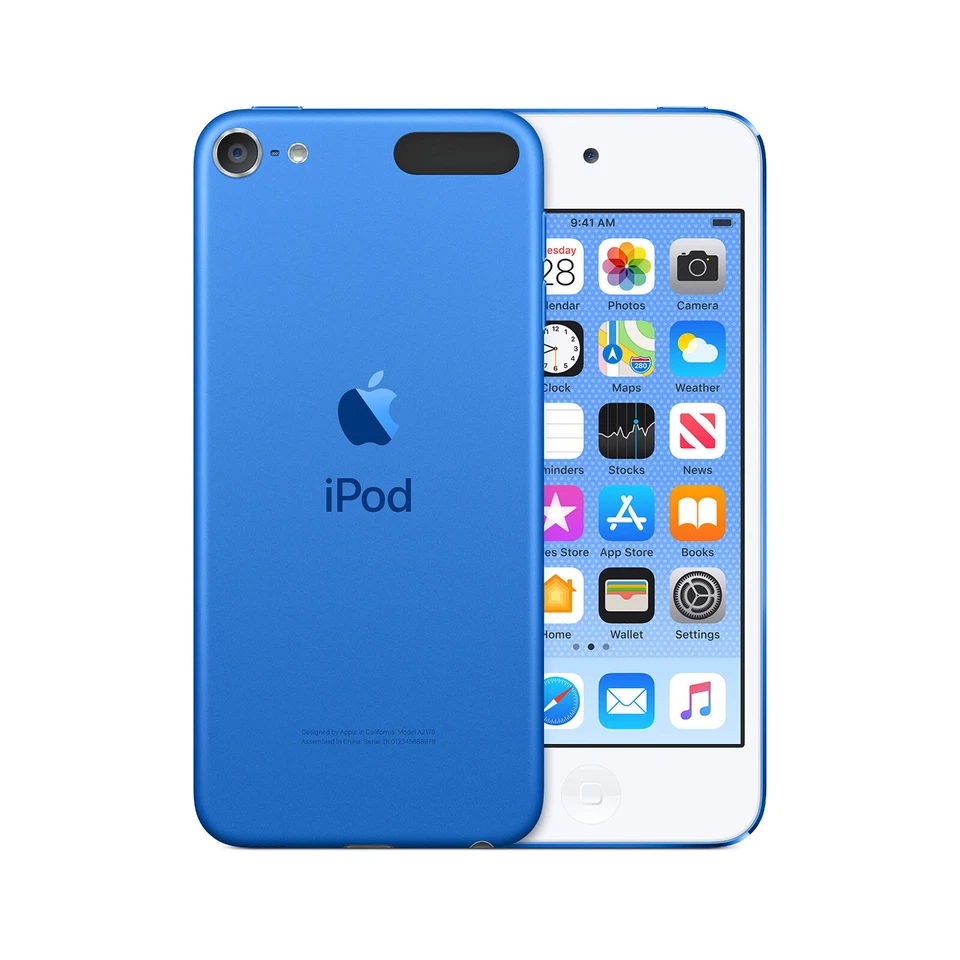 Apple iPod Touch 7.Generation 4" 32GB MVP Player - Blau (MVHU2FD/A)