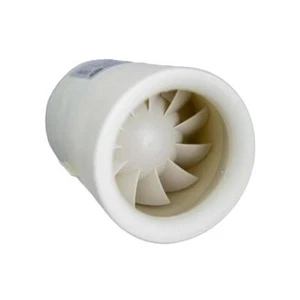 Caluma Axiallüfter 100 mm 130 m³/h Rohrventilator Zuluft Kleinraum-Lüfter Abluft - Bild 1 von 2