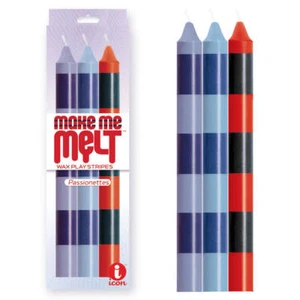 The 9's Make Me Melt Drip Candle 3-Pk, Passionettes - Passion Drip Candles -... - Picture 1 of 4