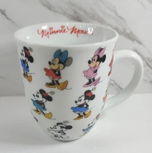 Rara tazza Walt Disney Minnie Mouse Evoluzione con 21 disegni e firme Minnie - Foto 1 di 11