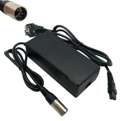 TNLi TEC Ladegerät 42V 2A mit 4 Pin XLR Stecker Ersatz für Derby Cycle Kalkhoff - Bild 1 von 3