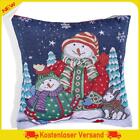 katsuya Christmas pillowcase, garland print polyester pillowcase suitable f