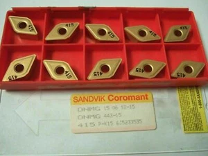 Insertos de carburo de torno SANDVIK Coromant DNMG 443 15 415 P-K15 10 piezas nuevo - Imagen 1 de 1