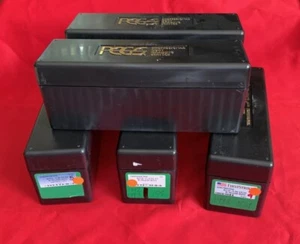 Lot of 5 USED PCGS Black Storage Boxes - Holds 20 Coins Each - FREE SHIPPING - Picture 1 of 2