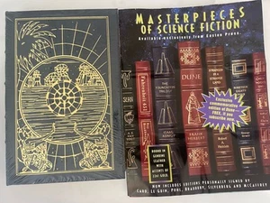 Easton Press Island In The Net By Bruce Sterling Masterpieces Of Sci-Fi Sealed - Picture 1 of 4