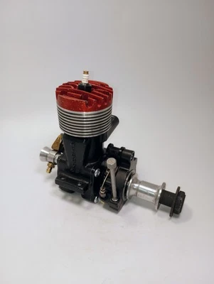 Beautiful Vintage 1946 McCoy 49 Red Head Jr. Model Spark Ignition CL/FF Engine - Image 1 of 4