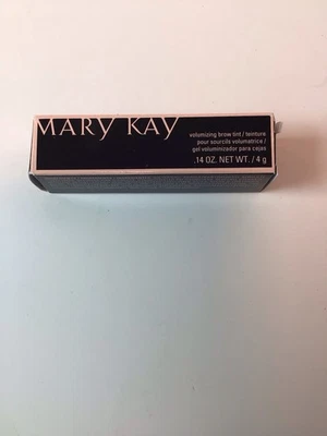 New In Box Mary Kay Volumizing Brow Tint Dark Brunette #125035 Full Size - Image 1 of 2
