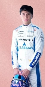 F1 Alex Albon 2025 Rennanzug CIK/FIA Level 2 F1 Go Kart Rennanzug - Bild 1 von 2