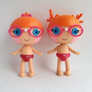 2 Lalaloopsy Specs Reads-A-Lot & Specs Silly Hair lot LITTLES SISTER DOLL 7" - Bild 1 von 13