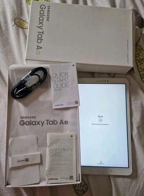 Samsung Galaxy Tab A6 (2016) 10.1" SM-T580 Wi-Fi Tablet 16GB - White - VGC - Image 1 of 4