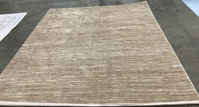 LIT BROWN 8'-0" x 10'-0" Damaged Binding Rug, Reduced Price 1172681888 VSN606C-8 - Image 1 of 4