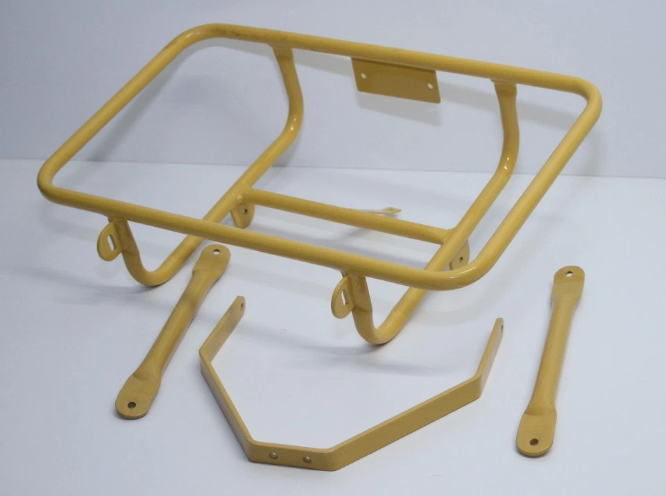 Fahrrad-Gepäckträger Post Träger Lastenrad mit Halter und Streben 47x28 x10 cm - Bild 1 von 1