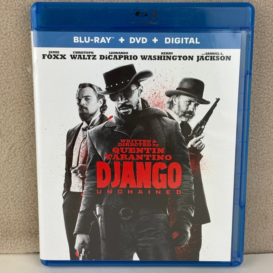 Django Unchained [Blu-ray DVD 2012] Quentin Tarantino Jamie Foxx Christoph Waltz - Image 1 of 4