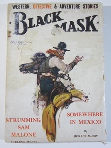 Black Mask Pulp #142, Jul. 1930 (UK) GD  J. W. Schlaikjer Cover Art!  Scarce! - Picture 1 of 6