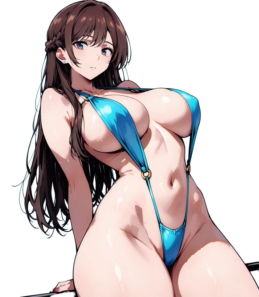 Chizuru Ichinose Rent-A-Girlfriend Weatherproof Anime Sticker 6" Car Decal - Image 1 of 1