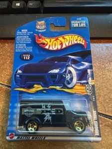 2002 Hot Wheels Fed Fleet Series Armored Truck #112 PLAIN CARD - Picture 1 of 1