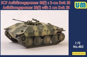 Panel de iluminación Unimodels UM483 - 1:72 38(t) with 2cm Kwk38 - Nuevo - Imagen 1 de 1