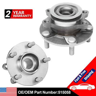 2x Front Wheel Hub Bearings for 2008-2013 Nissan Rogue 2014-2015 Rogue Select Foto 1 de 4