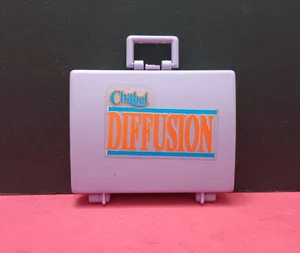 Antique Chabel de Feber Doll Diffusion Suitcase Accessory Suitcase Briefcase. 80s - Picture 1 of 3