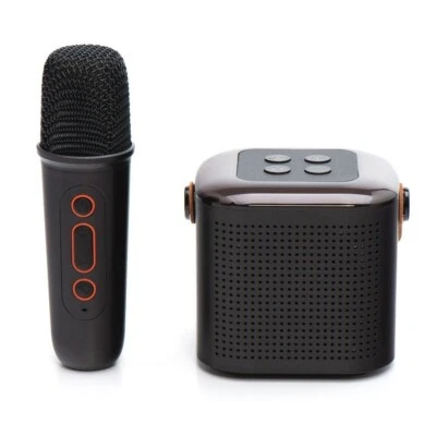 CASSA DIFFUSORE PORTATILE CASSA BLUETOOTH MP3 KARAOKE SD AUX MICROFONO WIRELESS - Immagine 1 di 4