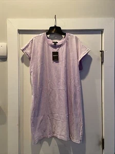 Forever 21 T-Shirt Dress Lavender Purple XL - Picture 1 of 5