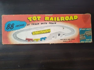 Vintage--LINCOLN LOGS TOT RAILROAD K406--Super seltener Fund - Bild 1 von 12