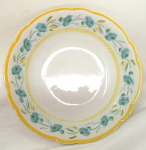 Tazón de cereal vintage KG Faience de France Luneville Badonviller de 6-1/2 - Imagen 1 de 7