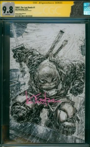 TMNT Last Ronin 1 CGC SS 9.8 Eastman Evolve Virgin Williams Sketch Variant 10/20 - Picture 1 of 6