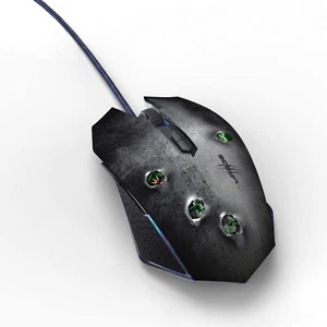 uRage Gaming Mouse Bullet Optisch Kabel Gamer Maus Beleuchtet 6 Tasten 3000 dpi - Bild 1 von 3