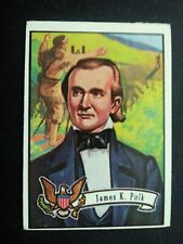 1972 Topps US Presidents Card # 11 James K. Polk (VG/EX)