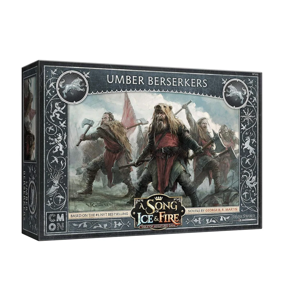 A Song of Ice & Fire: Tabletop Miniatures Game: Stark Umber Berserkers Unit Box - Image 1 of 1