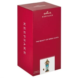 2020 Hallmark Keepsake The Beauty Of Birds Uhr Dekoration Bewegung, Licht, Sound - Bild 1 von 3