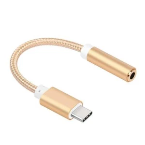 USB Type-C TO 3.5mm-AUX Audio Jack Headphone Adapter Cable g For Samsun L1C8 - Zdjęcie 1 z 19