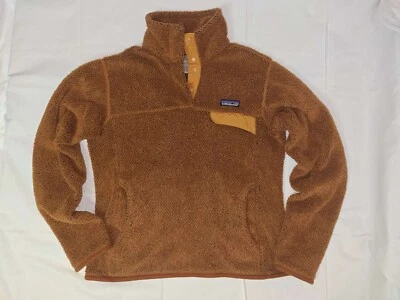 Pullover vintage Patagonia para mujer medio óxido naranja marrón Snap-T chaqueta polar Foto 1 de 4