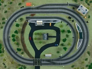 NEW Hornby R771 OO Gauge Starter Polymer Trak-Mat Midi-mat Size 1600mm x 1200mm - Picture 1 of 1