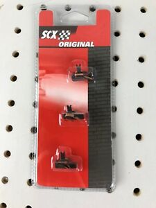 SCX 1/32 ARS Contact Guide w/ Fitted Braids for Slot Car A08835x400 Set of 3 NEW