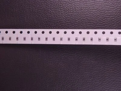 Lot of 300 NRC06Z0TRF NIC Chip Resistor Jumper 0 Ohm 100mW 1/10W 5% 0603 NOS - Image 1 of 2