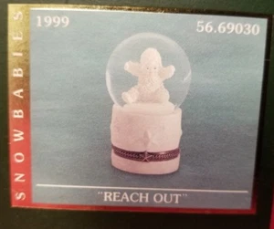 Dept. 56 Snowbabies "Reach Out" Unopened - Picture 1 of 2