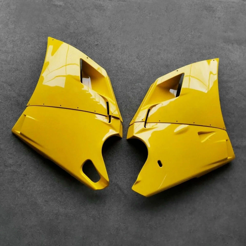 Panel de carenado lateral de carrocería amarillo para Ducati 916 996 998 748 1996-2002 Foto 1 de 1