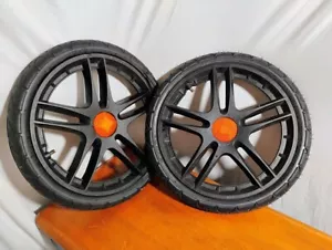 rear WHEELS back FOR BURLEY JOGGER TRICYCLE stroller SOLSTICE - Picture 1 of 4