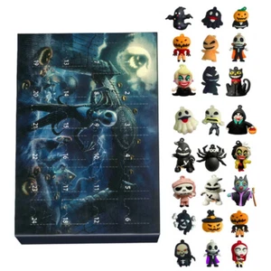 2024 Halloween Advent Calendar 24Pcs Horror Figures Blind Box Gifts for Children - Picture 1 of 8