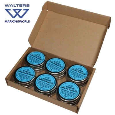 Stuarts Micrometer Engineers Marking Blue or Red 38g Tin | Boxes 12 Tins - Image 1 of 4